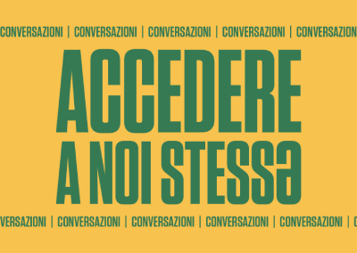 Conversazione / Accedere a noi stess3